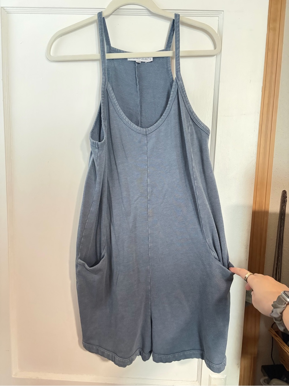 Sincerely Jules Light Blue Women Jeans Tank
